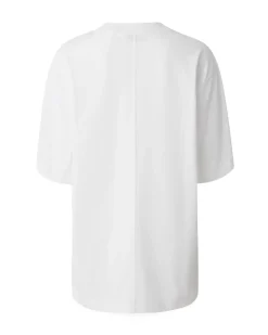 House of Dagmar Oversized Cotton Tee White