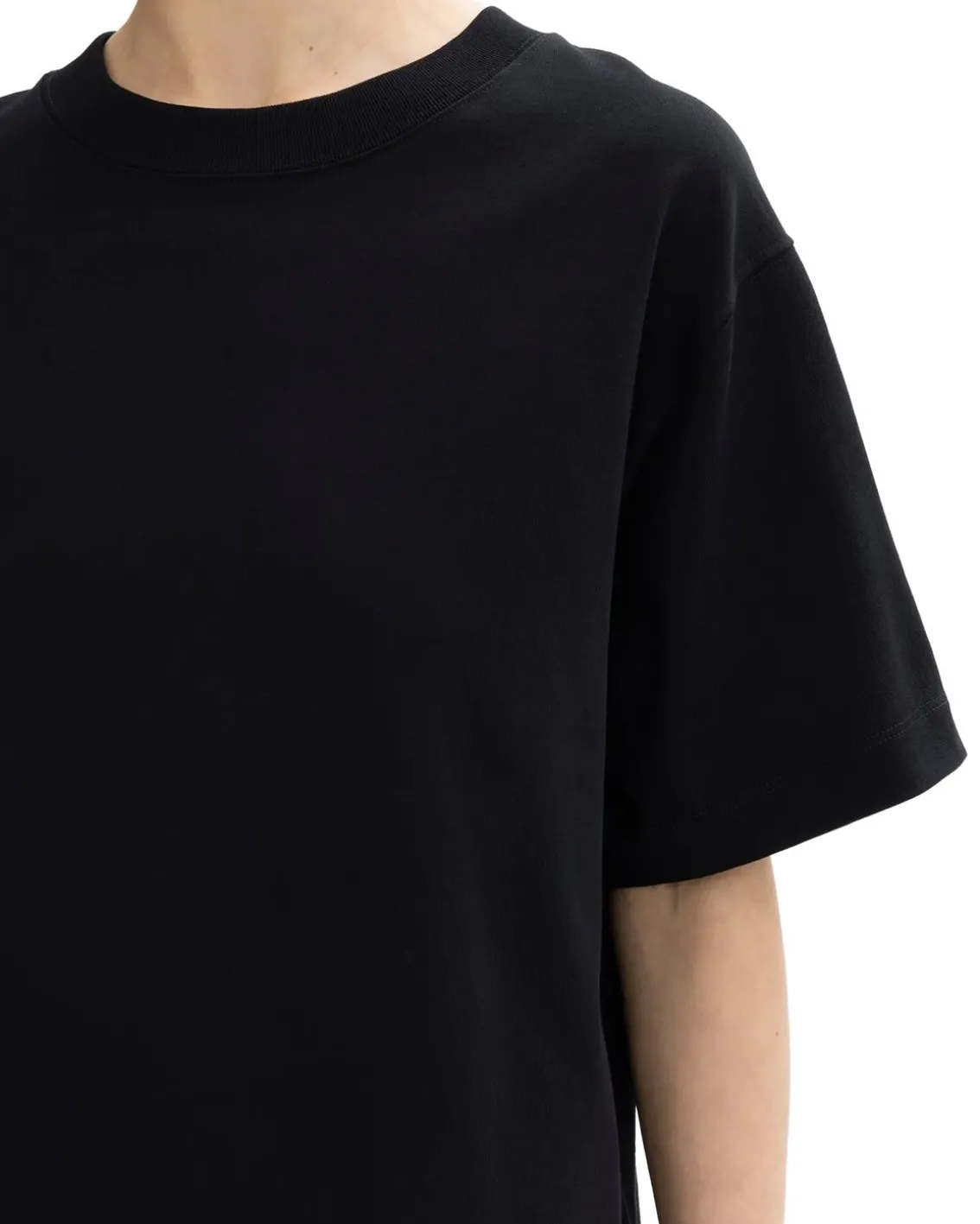 House of Dagmar Oversized Cotton Tee Black