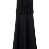 House of Dagmar Sculpted Tube Dress Black
