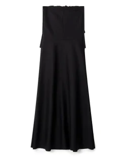 House of Dagmar Sculpted Tube Dress Black