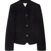 House of Dagmar Short Curved Jacket Black