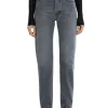House of Dagmar Straight Leg Denim Light Grey
