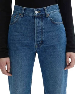 House of Dagmar Straight Leg Denim Dark Blue