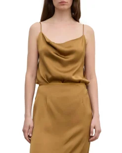 House of Dagmar Waterfall Top Dull Gold