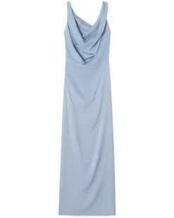 House of Dagmar Waterfall Maxi Dress Dove Blue