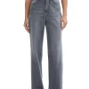 House of Dagmar Wide Leg Denim Light Grey