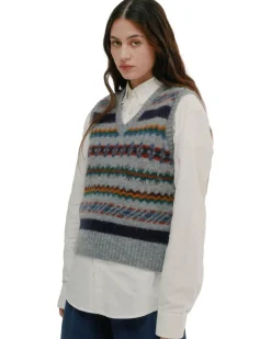 Howlin' My Little Woolen Wonder Slipover Grey