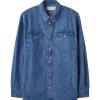 Jeanerica Arno Denim Shirt Light Blue Vintage