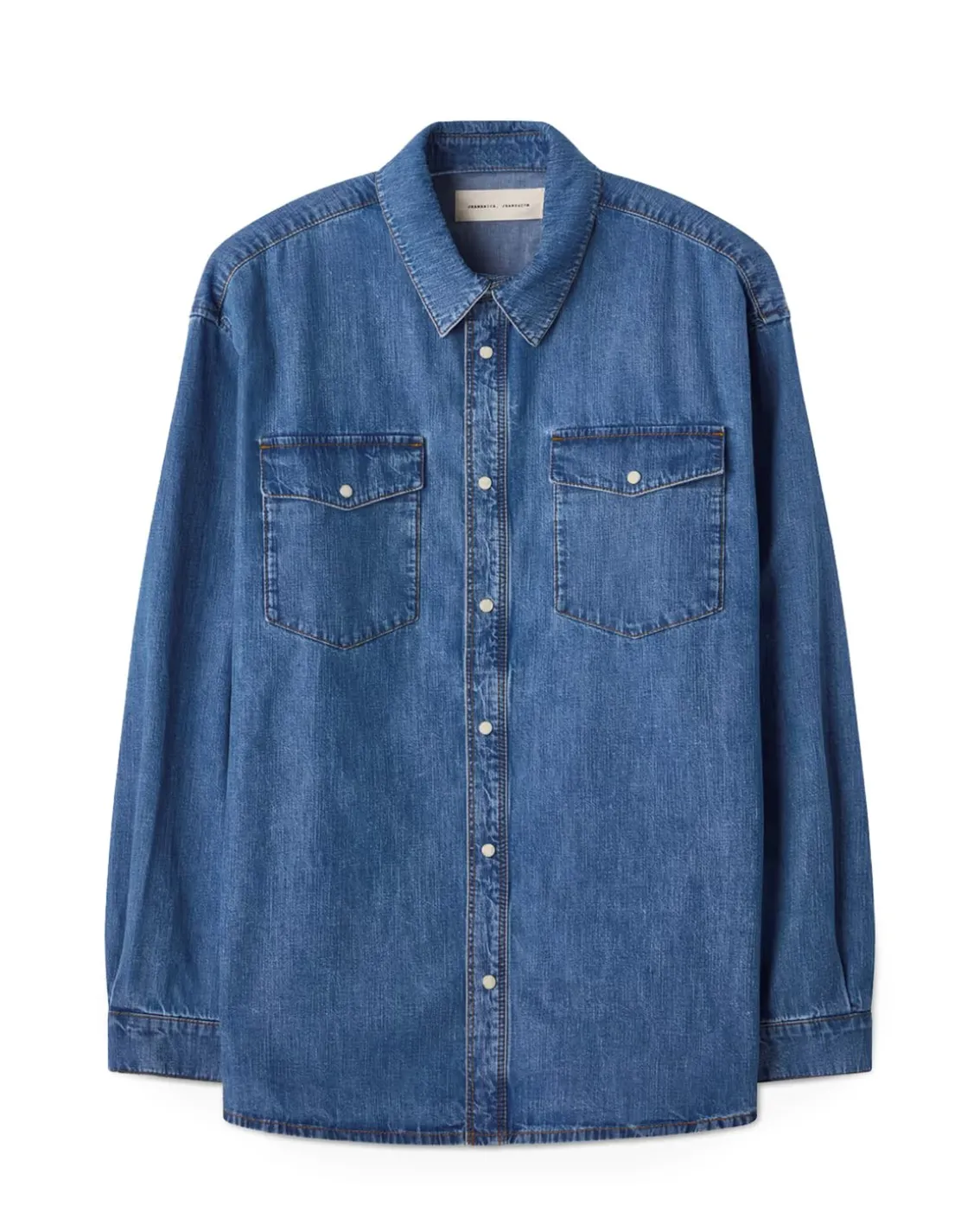 Jeanerica Arno Denim Shirt Light Blue Vintage