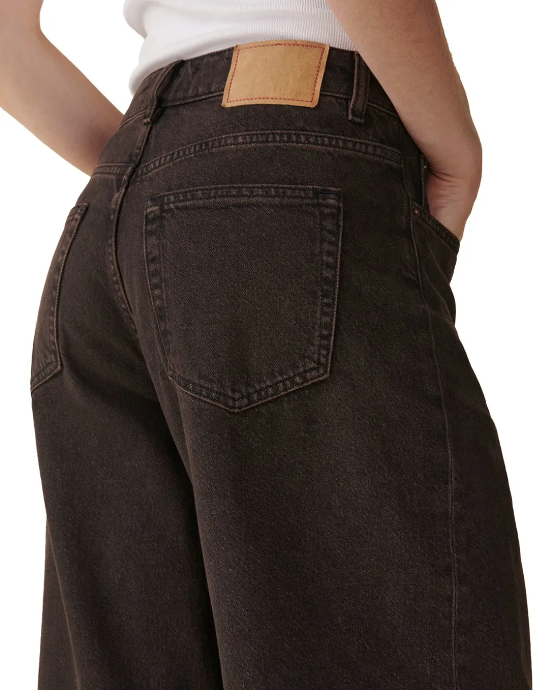 Jeanerica Bw017 Belem Jeans Brown Overdye