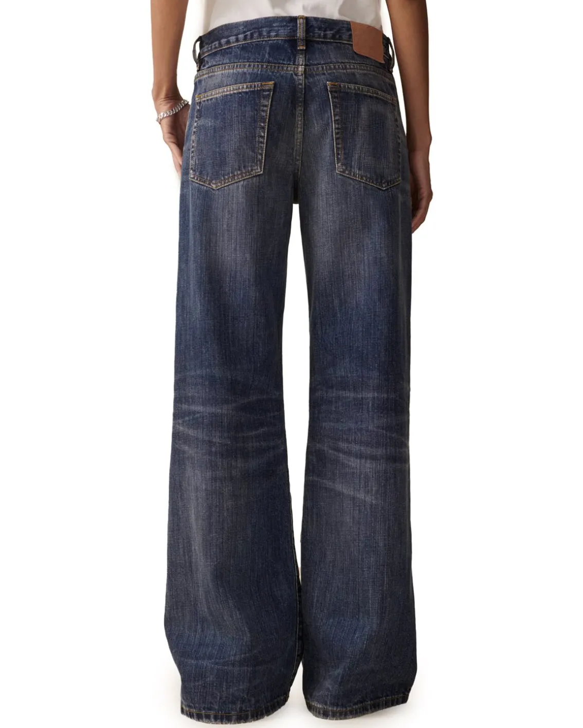 Jeanerica Kw012 Kyoto Jeans Dark Blue Righe