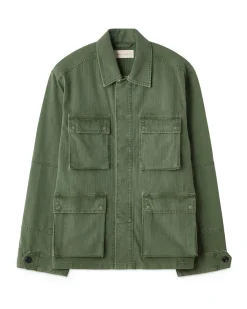 Jeanerica Luc Jacket Chevron Green