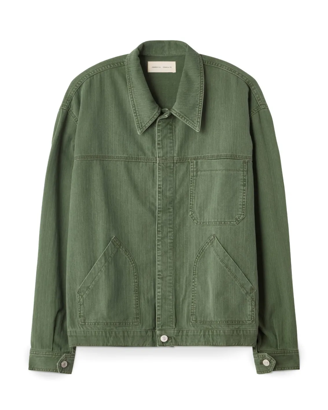 Jeanerica Noa Jacket Chevron Green