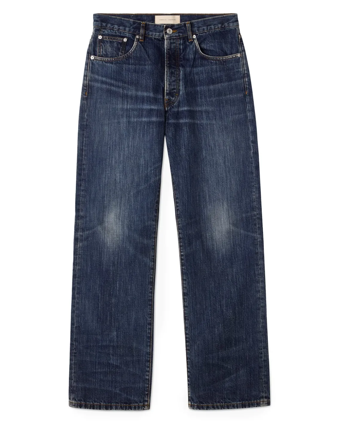 Jeanerica Vm009 Vega Jeans Dark Blue Righe