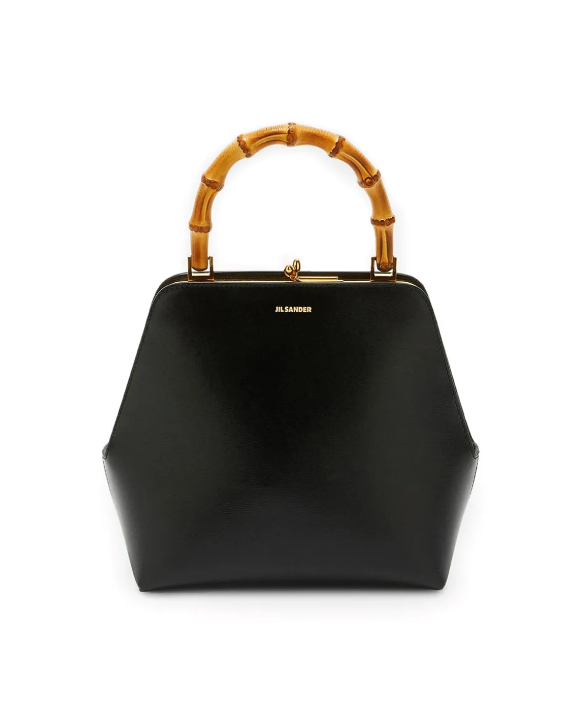 Jil Sander Goji Square Bag Black/Natural