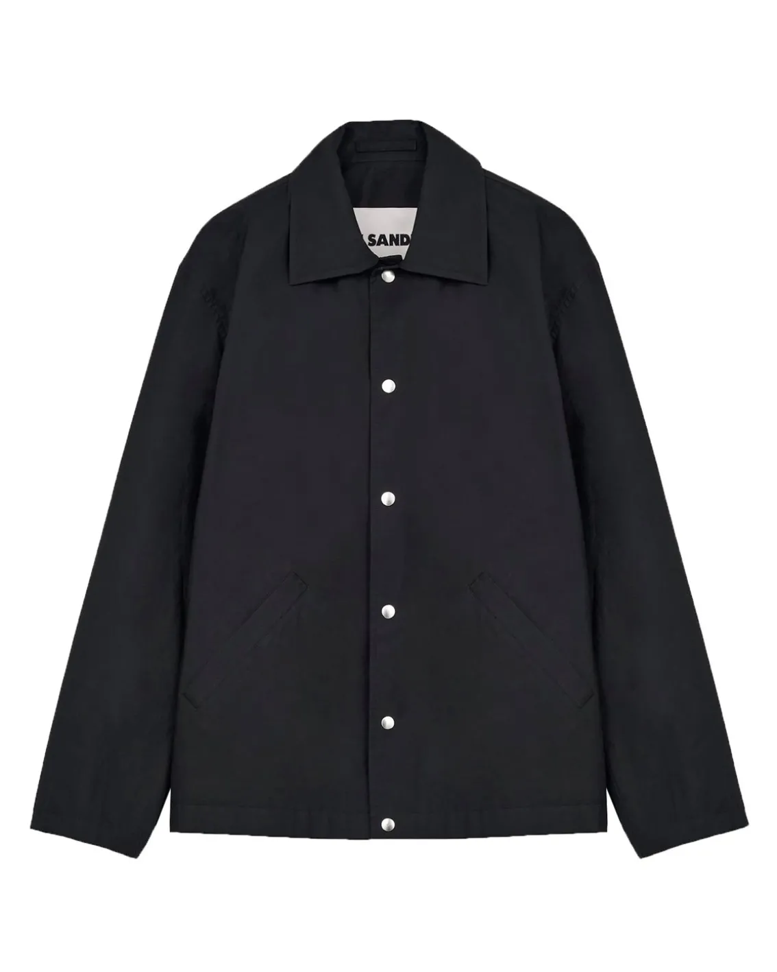 Jil Sander Logo Jacket Black