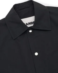 Jil Sander Logo Jacket Black