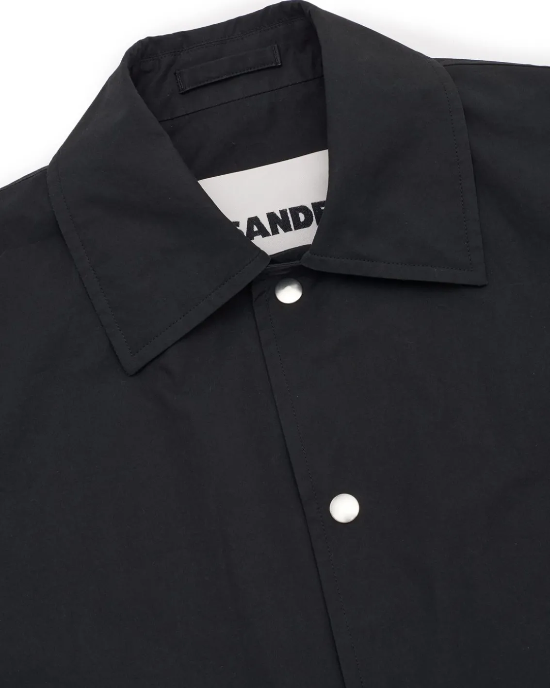 Jil Sander Logo Jacket Black
