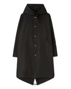 Jil Sander Logo Parka Black