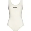 Jil Sander+ Logo Swimsuit Coconut