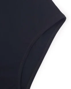 Jil Sander+ Logo Swimsuit Black