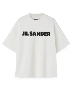 Jil Sander Logo T-Shirt M Porcelain