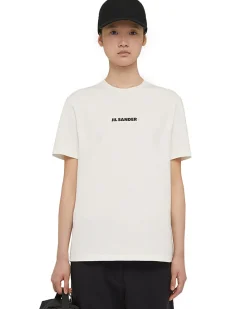 Jil Sander+ Logo T-Shirt Porcelain