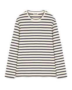 Jil Sander+ Striped Long Sleeve M Marinière