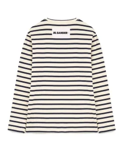 Jil Sander+ Striped Long Sleeve M Marinière