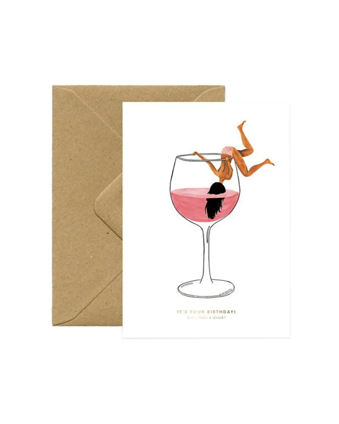 Just A Drink Card
