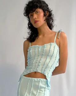 Kernemilk Abeba Top Light Blue