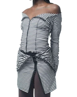 Kernemilk Iris Skirt Black/White