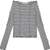 Kernemilk Spring Cardigan Black/White