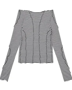 Kernemilk Spring Cardigan Black/White