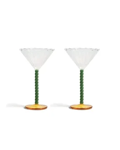 &Klevering Coupe Perle Set Of 2 Green