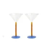 &Klevering Coupe Perle Set Of 2 Amber