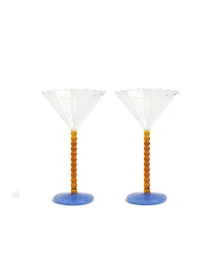 &Klevering Coupe Perle Set Of 2 Amber