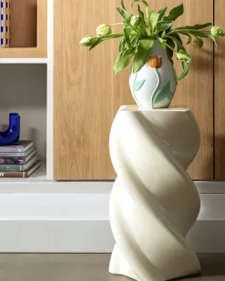&Klevering Marshmallow Pillar Off White