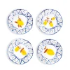 &Klevering Moroccan Lemon Plate Set Of 4 Multicolor