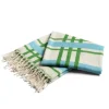 &Klevering Plano Throw Blue