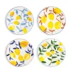 &Klevering Plate Lemon Twig Set Of 4