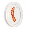 &Klevering Plate Tomato Multicolor