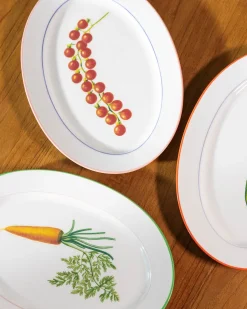 &Klevering Plate Tomato Multicolor