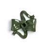 &Klevering Ribbon Candle Holder Green