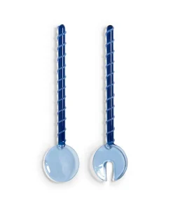 &Klevering Sling Salad Server Blue