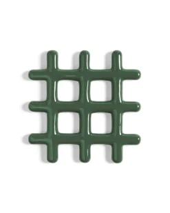 &Klevering Trivet Grid Green