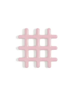 &Klevering Trivet Grid Pink