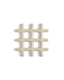 &Klevering Trivet Grid Speckle Beige