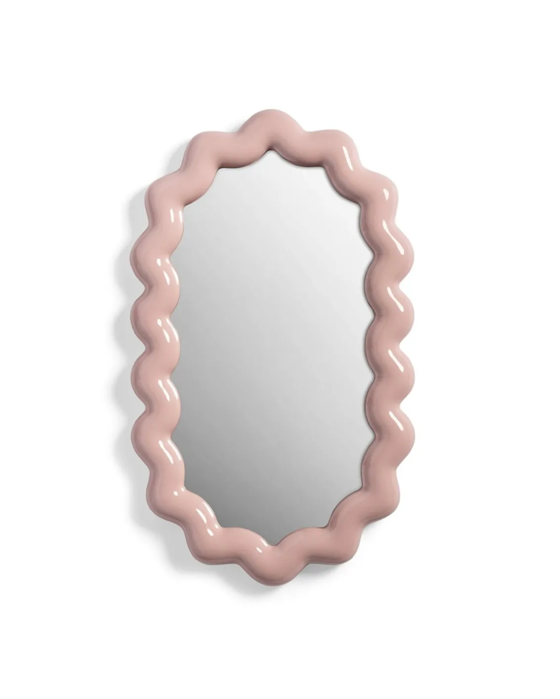 &Klevering Zigzag Mirror Blush