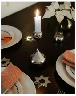 KLONG Tender Candle Holder Small Nickel